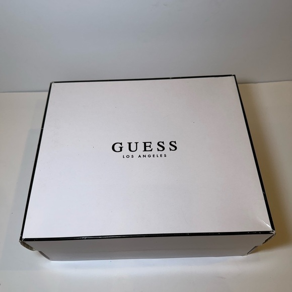 GUESS Ankle Boots with Chain Detail Ankle Strap in box - Picture 5 of 12